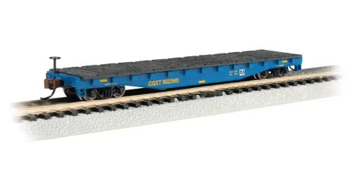 Bachmann Spur N - Güterwagen 52' Steel Flatcar CSX Transportation