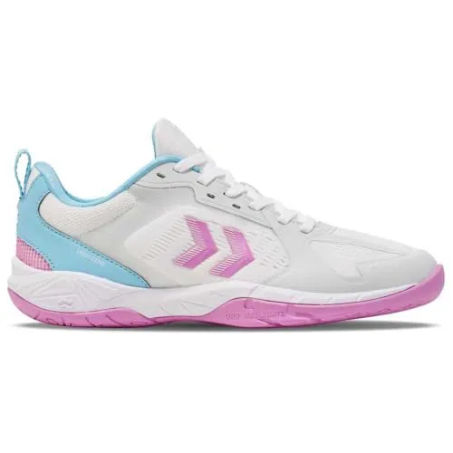 hummel Speed Court Handball Shoes EU 41 - Damen-Sneaker mit leichtem, atmungsaktivem Mesh-Obermaterial und verstärkter Zehenkappe für zusätzlichen Schutz. Ideal für Indoor-Sportarten mit optimaler Dämpfung und hervorragendem Grip.