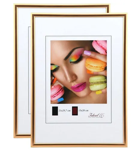 IDEAL TREND Bilderrahmen New Lifestyle Set Bilderrahmen Wanddeko Collage Poster Rahmen 2er 3er