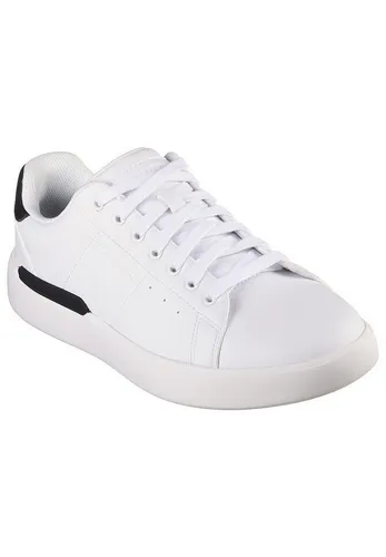 Skechers Herren Verloma Bening Sneaker, White Synthetic, 45 EU - Herren-Sneaker mit bequemem, schnörkellosem Design, ideal für den Alltag und Freizeitaktivitäten.