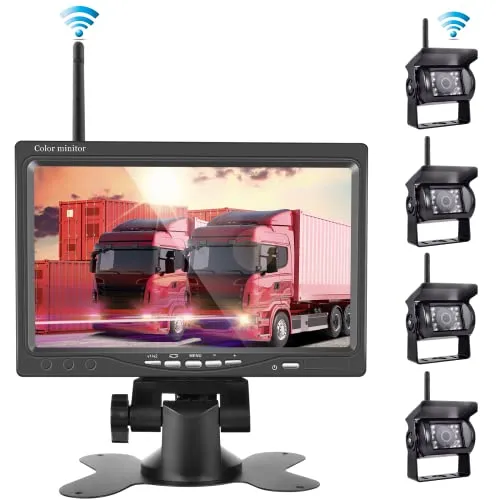 Rückfahrkamera-Set mit 7