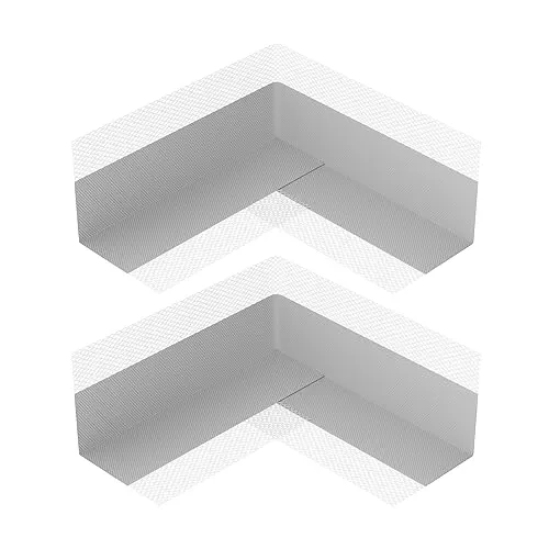 Isolbau Innenecke P2 Grau - 2 Stück - Wasserdichtes Eck-Dichtband für Sanitär, Dusche, Bad, Fliesen, Balkon Eckabdichtung Dichtecke Abdichtung für Innen- & Außenbereich