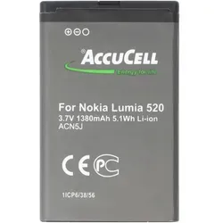 AccuCell Akku passend für Siemens Gigaset SL930, SL930A, V30145-K1310-X456 1350mAh