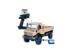 JAMARA Mercedes -Benz Unimog U5023 1:14 beige 2,4GHz