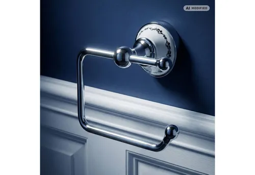 PaulGurkes Nostalgie Retro WC-Papierhalter aus Keramik von PaulGurkes