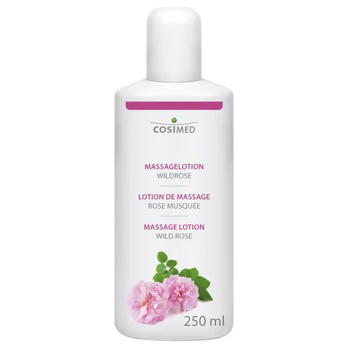 Massagelotion Wildrose, 250 ml, Massage Lotion