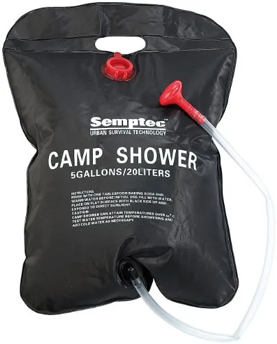 Semptec Urban Survival Technology Duschsack Camping: Solar-Garten- und Camping-Dusche, 20 Liter (Duschsack Outdoor, Solardusche Sack, Wasserkanister)