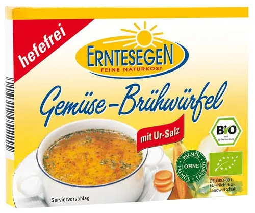 Erntesegen Gemüse-Brühwürfel hefefrei