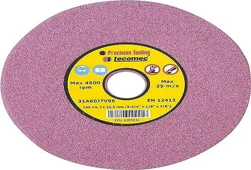 Tecomec 01005004 Schleifscheibe für Super Star-Compact-Jollyevo-Jolly, Koralle