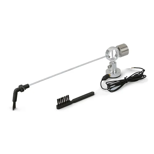 Dynavox Schallplatten Mitlaufbesen | Höhenverstellbar & Anti-statisch - Plattenspieler Mitlaufbesen von Dynavox, ideal für die schonende Reinigung Ihrer Schallplatten und sorgt für ein besseres Klangerlebnis.