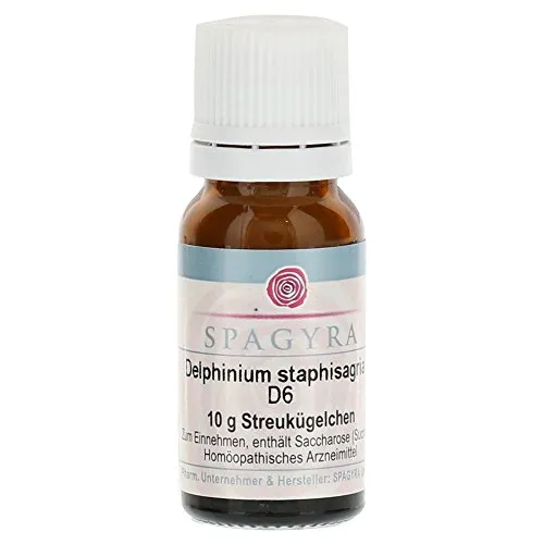 Spagyra GmbH & Co KG DELPHINIUM STAPHISAGRIA D 6 Globuli 10 g 11555304