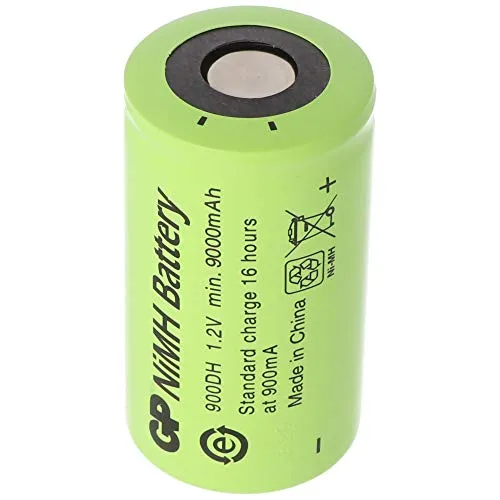 GP900DH-EB GP Mono Akku NiMH 1,2 Volt, 9000mAh