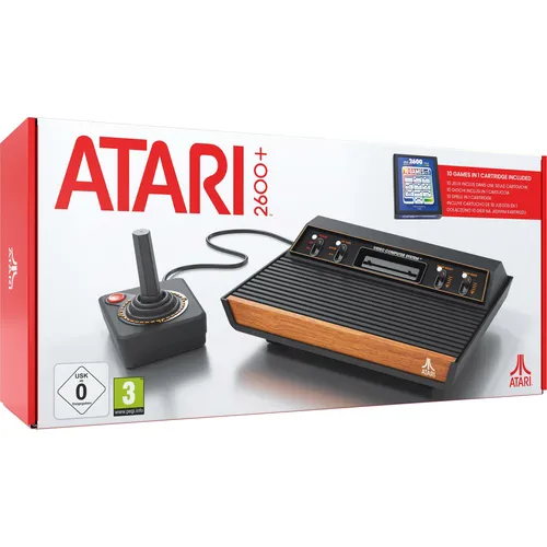 ATARI 2600+ inkl. Controller und 10 Spielen