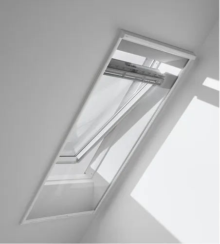 VELUX Insektenschutzrollo ZIL UK04 0000SWL - Fliegengitter für Fenster, aus robustem Glasfasergewebe, bietet effektiven Schutz vor Insekten und bleibt dabei halbtransparent für Tageslicht.