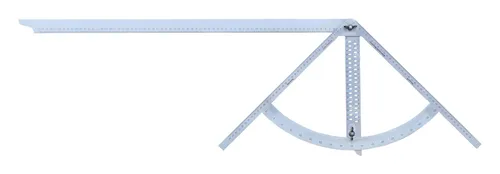 hedue Anreissgerät Alphawinkel Classic - Präzisionswinkel für Zimmerer, ideal für alle Abbundarten und ersetzt Stellschmiegen