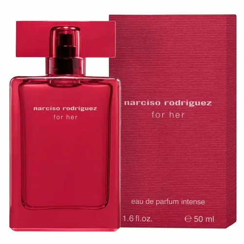 Narciso Rodriguez for her Intense Eau de Parfum 50 ml - Damendüfte mit Chypre-Amber-Note, das intensive vegane Parfum für die selbstbewusste Frau, kreiert von Sonia Constant, vereint Tradition und KI-Technologie für ein einzigartiges Dufterlebnis.