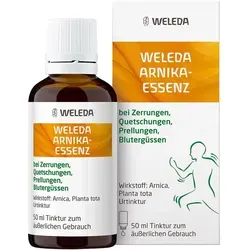 Arnika Essenz - Praktische Essenz für die Anwendung bei Verletzungen. Ideal zur Unterstützung der Pflege bei Sportverletzungen und zur Beruhigung der Haut.