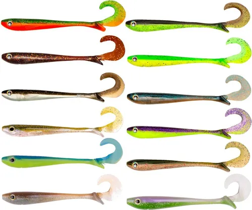 Zeck Fishing Baby Butcher 12 cm Purple Chartreuse