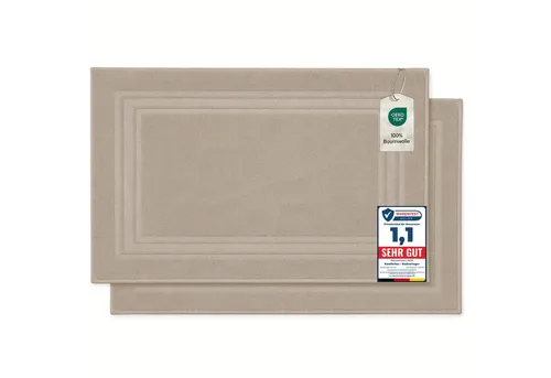 Badematten & Badteppiche Beige von Komfortec