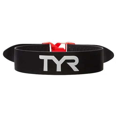 TYR Sport Rally Trainings-Gurt, Unisex, schwarz/rot