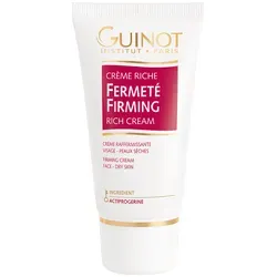 Guinot Crème Riche Fermeté Lift - 50 ml - Tagespflege mit straffender Wirkung für ein jugendliches Hautbild, spendet intensive Feuchtigkeit und sorgt für ein glattes, festes Hautgefühl.