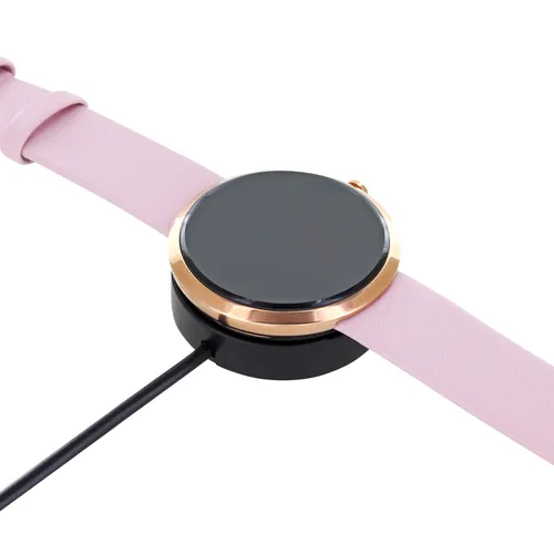 Produktbild Ladeschale Ladekabel für X-WATCH SIONA XW FIT weiß/ rosa
