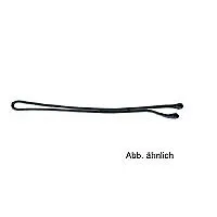 Efalock Chevalier Haarklemme 5 cm 100 Stück BRAUN in braun von EFALOCK