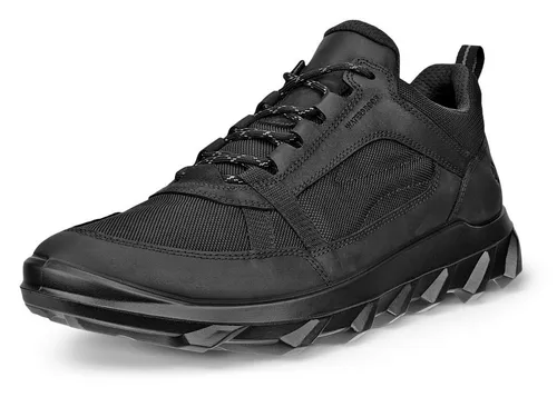 ECCO Herren Mx M Sneaker, Schwarz, 40 EU - Herren-Sneaker mit hochwertigem ECCO Leder und wasserdichter Membran für trockene Füße. Superweiches Futter und flexible FLUIDFORM-Technologie für anatomischen Komfort.