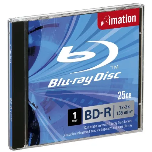 Imation 1xBD-R 25GB Blu-ray 1-2x JC