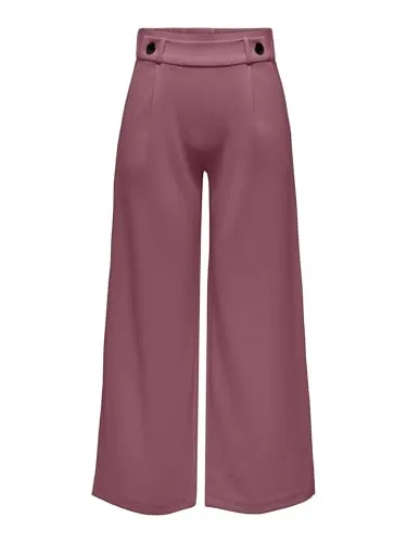 JdY Damen Marlene Hose Weit Geschnitten Schlupf Stoffhose GEGGO New Long Culotte Flare Pants - Sandalen in stilvollem Design, perfekt für jeden Anlass. Die bequeme Schlupfhose aus hochwertigem Material bietet einen perfekten Sitz und tollen Komfort.