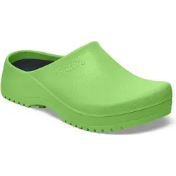BIRKENSTOCK Super Birki Fusion Clog Apple Green Größe 42 - Hochwertige Clogs für Herren mit anatomisch geformtem Kork-Latex-Fußbett, waschbar bis 30°C und öl- sowie fettbeständig – ideal für Beruf und Freizeit.