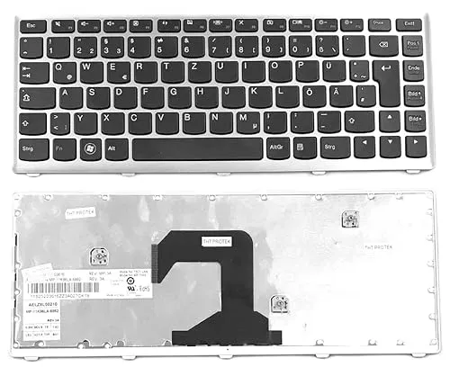 T-ProTek Deutsche Tastatur kompatibel für Lenovo IdeaPad U410 (MAH6VGE)