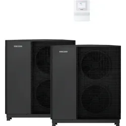 STIEBEL ELTRON Wärmepumpen-Set WPL-A 13.2 Plus HK 400 2er Kaskade