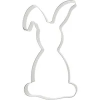 Zenker Ausstecher Hase Knickohr groß, 19,6x11,1cm 7740 von Zenker