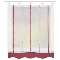 HOME Wohnideen Raffrollo   , rot , Maße (cm): B: 140