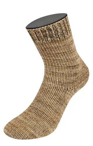 LANA GROSSA Vintage Socks | Hochwertiges Sockengarn mit Merinowolle & Ton in Ton Farbeffekt | Handstrickgarn aus 75% Schurwolle & 25% Polyamid | 100g Wolle zum Stricken & Häkeln | 400m Garn FB1007