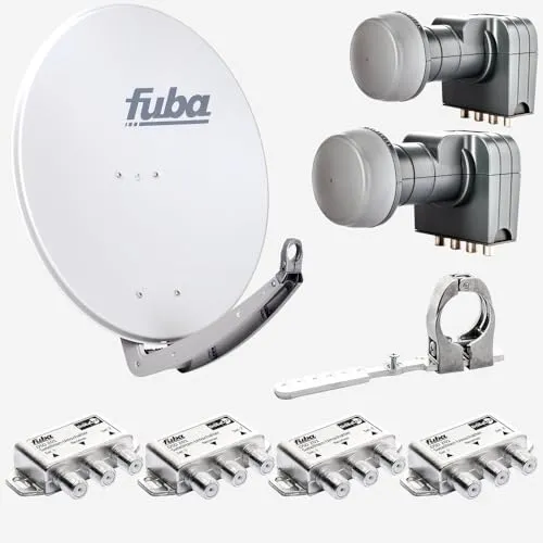 Fuba Sat Anlage 4 Teilnehmer von Fuba