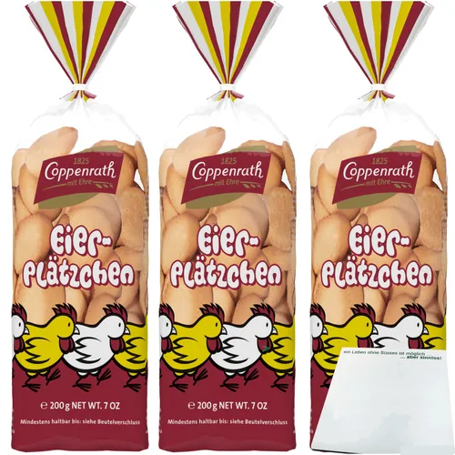 Coppenrath Eierplätzchen 3er Pack 3x200g Beutel usy Block