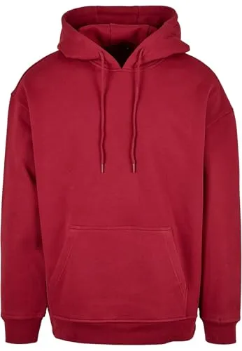 Build Your Brand Basic Oversize Hoody Burgundy 3XL - Kapuzenpullover für Herren, lässiger Oversize Hoody mit hervorragendem Tragekomfort, perfekt für stylische Kombinationen.