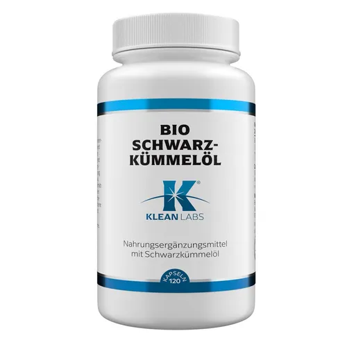 SchwarzkÜmmelÖl 500 Mg Vegan Klean Labs Kapseln 120 St