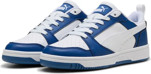 Puma Rebound V6 Lo Sneakers für Kinder - Sneaker für Kinder mit dämpfendem SoftFoam+ Fußbett für langanhaltenden Komfort und einem Retro-Design, inspiriert von Basketball-Schuhen.
