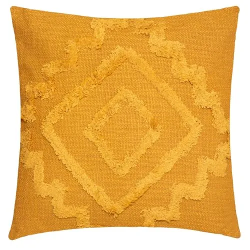 Tufted Cushion Inca Ochre 40 x 40