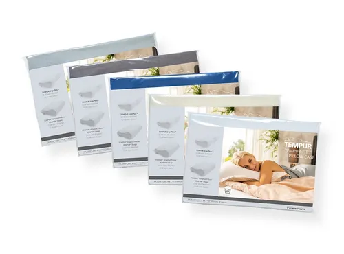 TEMPUR® Kissenbezug All Around – Baumwolle Grau Schiefer in grau von TEMPUR