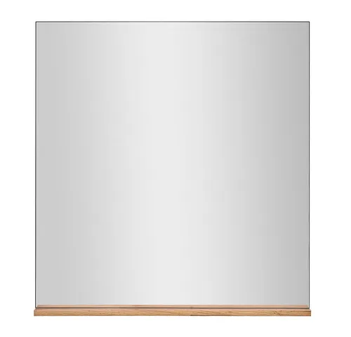 Lomadox Garderobenspiegel CRISP-61, in Wotan Eiche Nb., 1 Ablageboden, ca. 75 cm breit