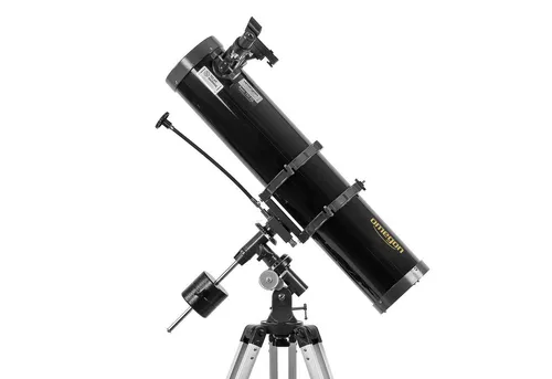 Omegon Teleskop N 130/920 EQ-2: Einsteigerfreundliches Astronomie-Teleskop - Teleskope: Entdecke die Sterne mit einem leistungsstarken 130mm Teleskop für klare Mond- und Planetenbeobachtungen – ideal für Einsteiger und Familien.