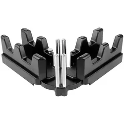 2-in-1 Holz Gehrungssäge und Schneidesäge Messegeräte, Gehrungsschneidlade mit integriertem Führungsstift - MITRIFY