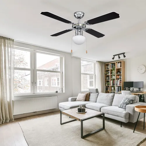 Ventilatoren Schwarz von Globo