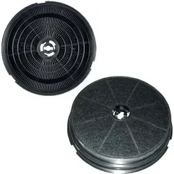 Ersatzteil - Kohlefilter Rund Typ 180 CR300 (pro Stück) - - leisure, indesit, korting, smeg, bluesky, sogelux, listo, arthur martin electrolux,