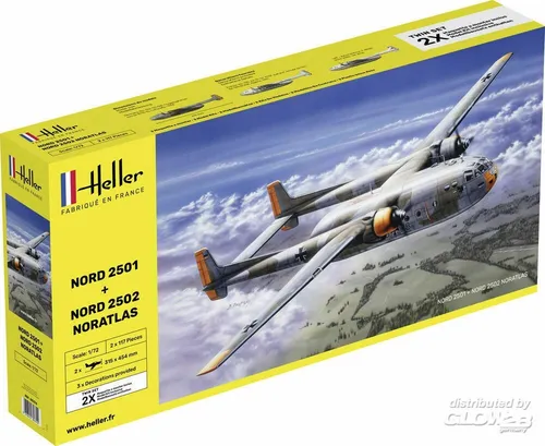 Heller Nord2501 Noratlas 1:72 Bausatz von HELLER