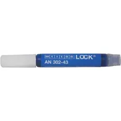 WEICONLOCK® AN 302-43 Schraubensicherung, mittelfest, höherviskos, mit Trinkwasserzulassung, 3 ml, blau